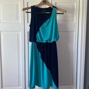 Navy/ Teal Perfect for Summer dress